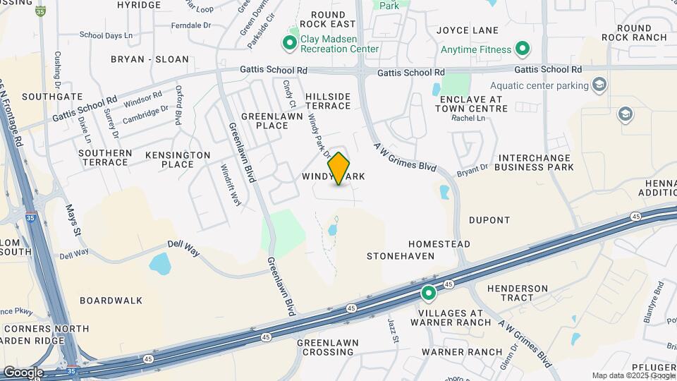 Room in House on Rosewood Ct Map and Location Details