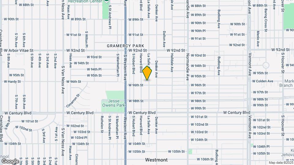 9471 La Salle Ave Map and Location Details