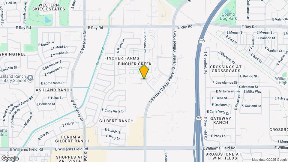 1941 S Peppertree Dr Map and Location Details