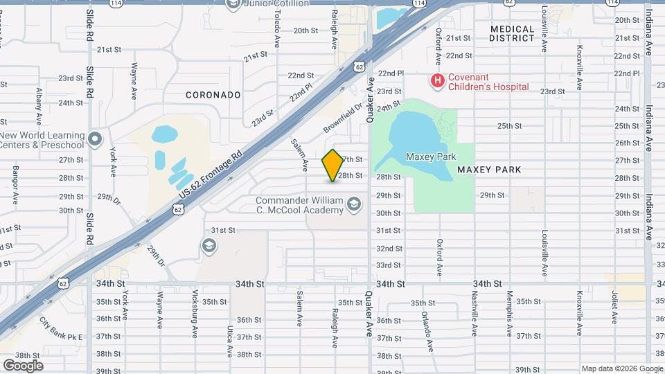 4422 29th St Map and Location Details
