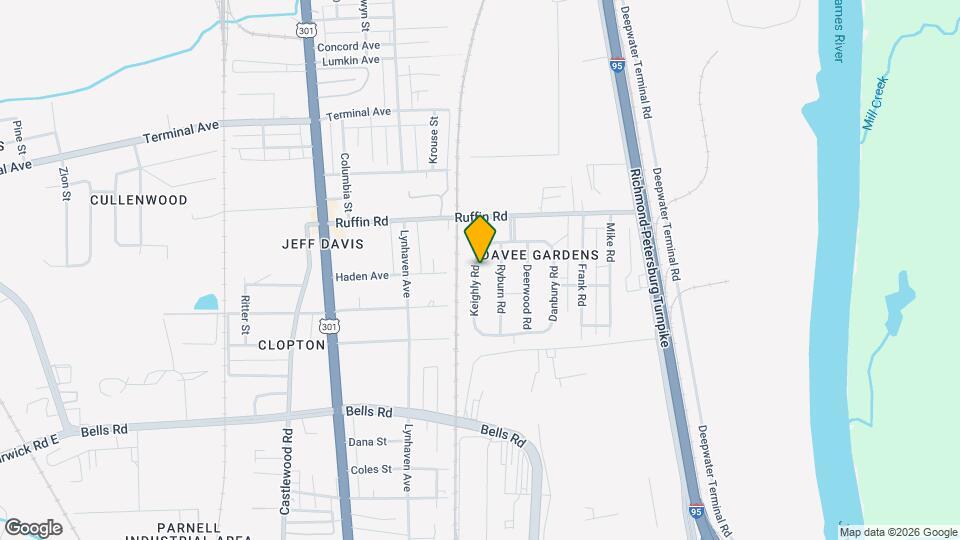 3410 Keighly Rd Map and Location Details