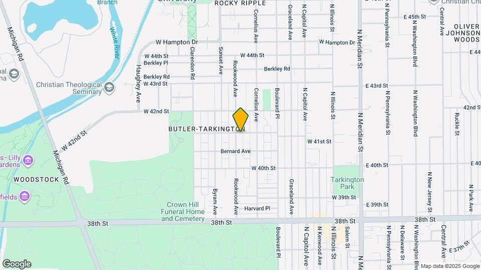 4077 Rookwood Ave Map and Location Details