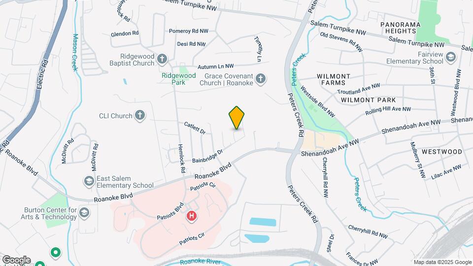900 Flanders Ln Map and Location Details