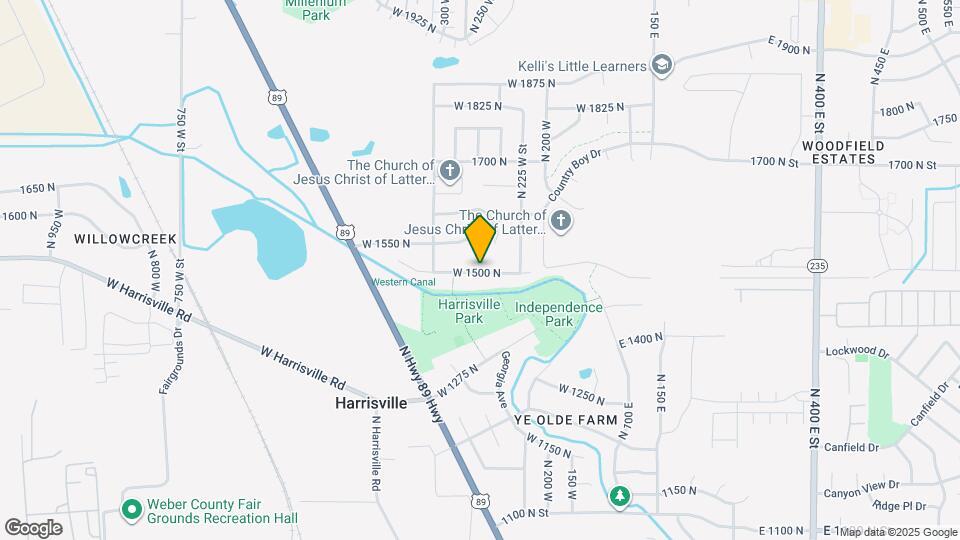 302 E 1500 N Map and Location Details