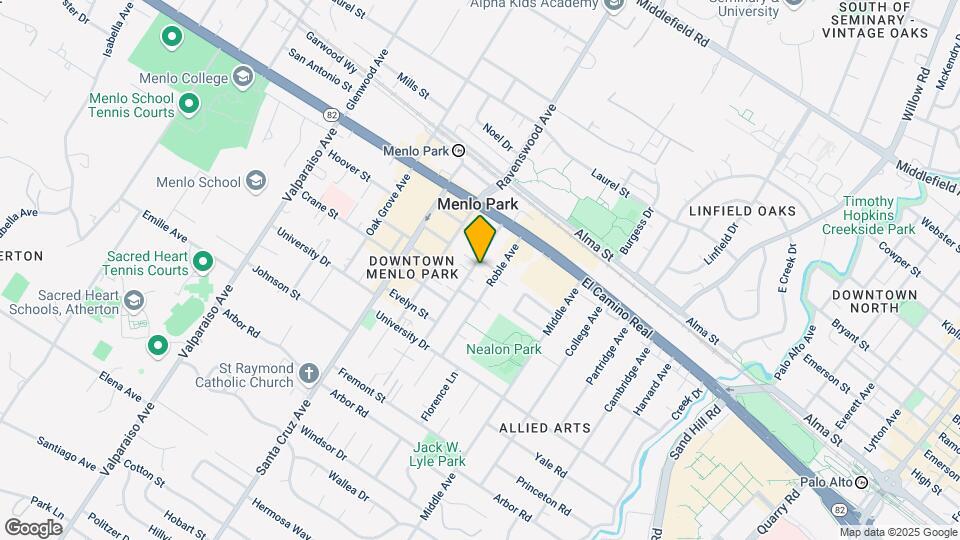 715-721 Live Oak Ave Map and Location Details