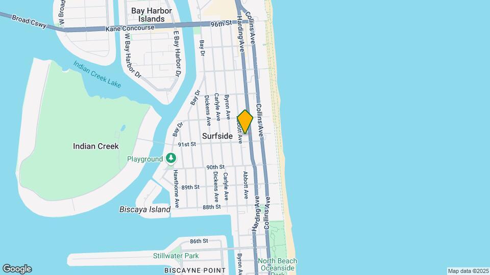 Surfside Villas Map and Location Details