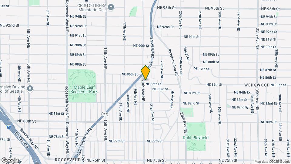 8500 20th Ave NE Map and Location Details