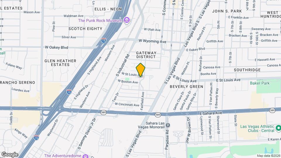 2010 Fairfield Ave Map and Location Details