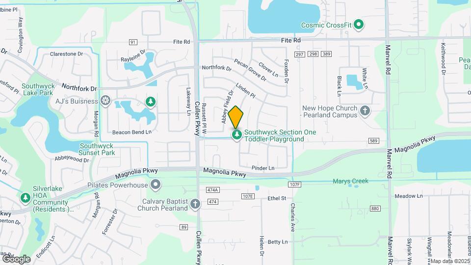 2922 Glencullen Ln Map and Location Details