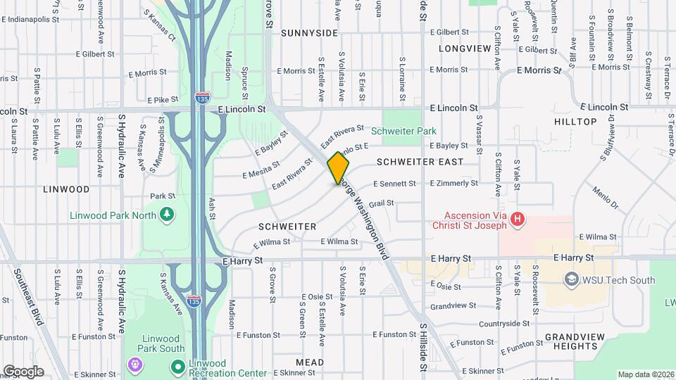 2545 E Aloma St Map and Location Details