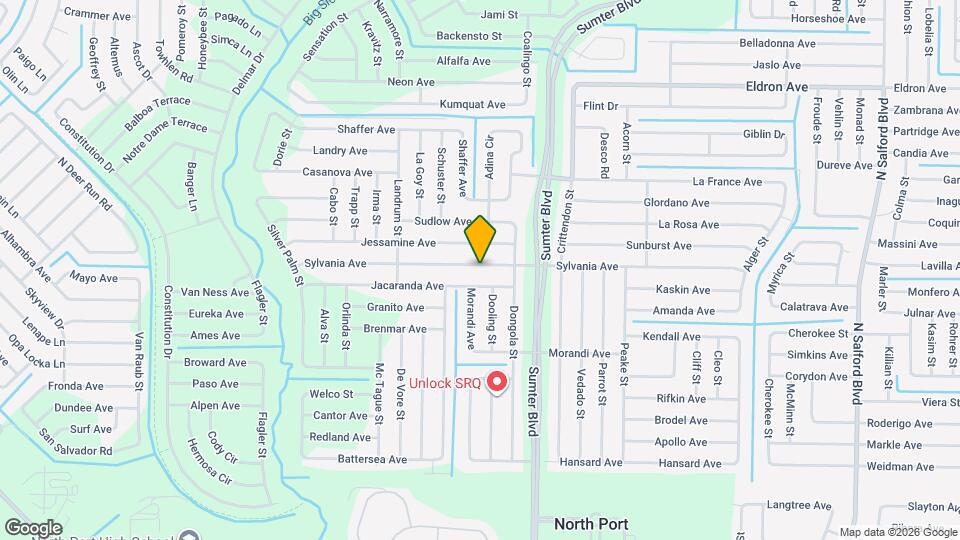 5219 Sylvania Ave Map and Location Details