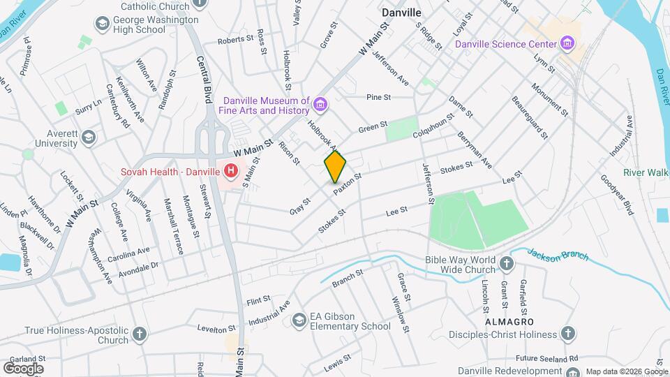 1018 Paxton St Mapa y Detalles de la Ubicación