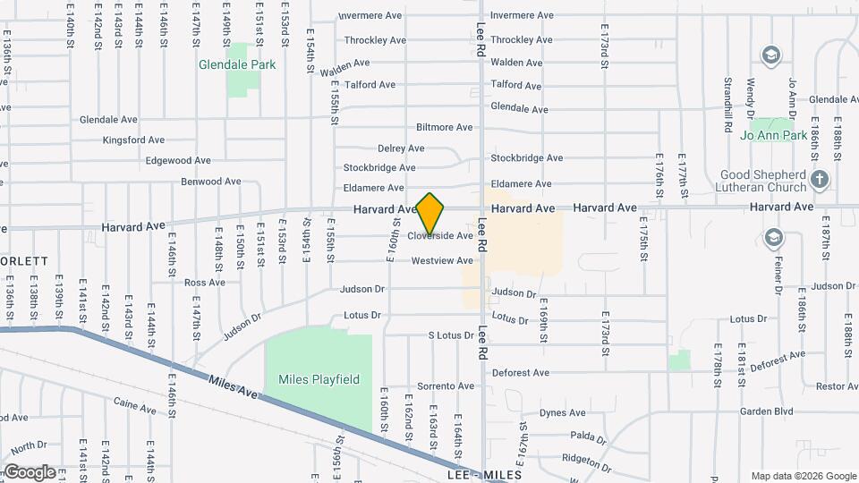 16202 Cloverside Ave Map and Location Details