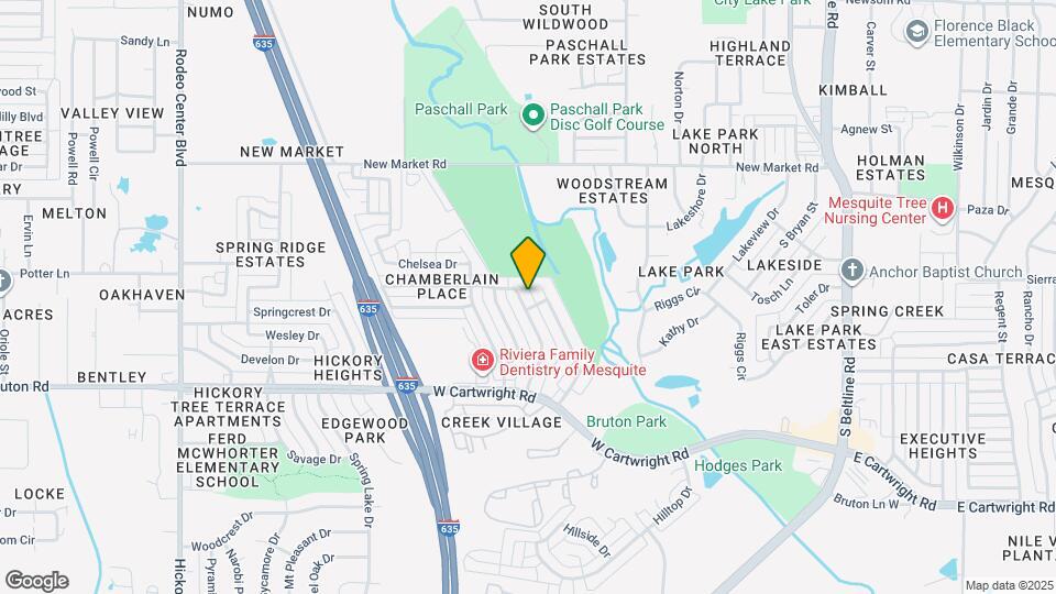 1308 Doris Dr Mapa y Detalles de la Ubicación