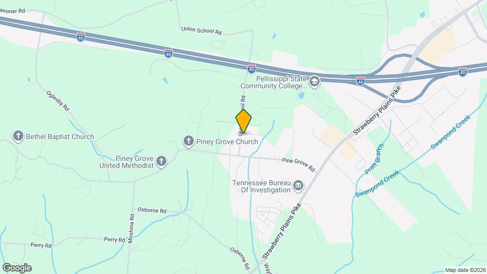 1116 Union School Rd Map and Location Details