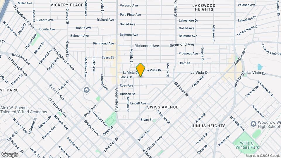 5900 Lewis St Map and Location Details