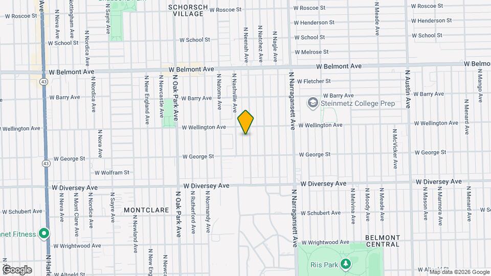 2936 N Neenah Ave Map and Location Details