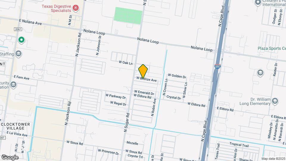809 W Bronze Dr Map and Location Details