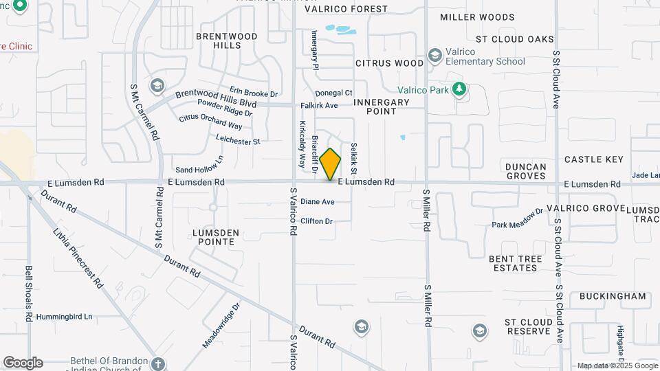 2113 E Lumsden Rd Map and Location Details