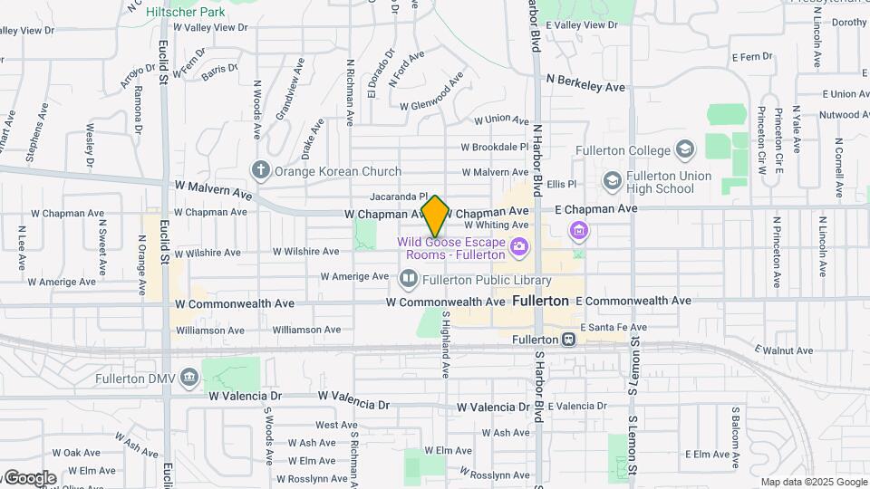 311 W Wilshire Ave Mapa y Detalles de la Ubicación