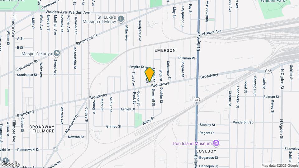 1466 Broadway Map and Location Details