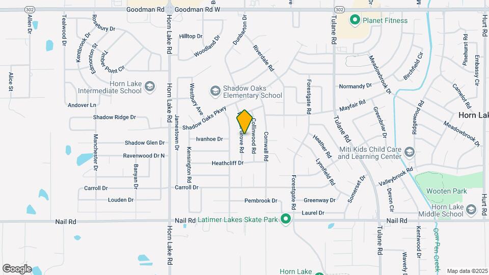 6370 Walnut Grove Rd Map and Location Details