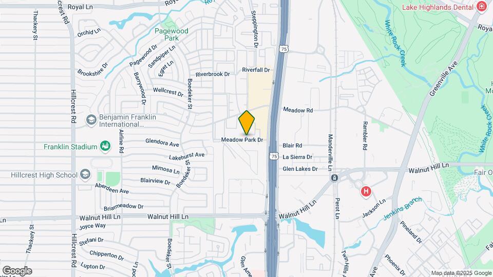 7809 Meadow Park Dr Map and Location Details