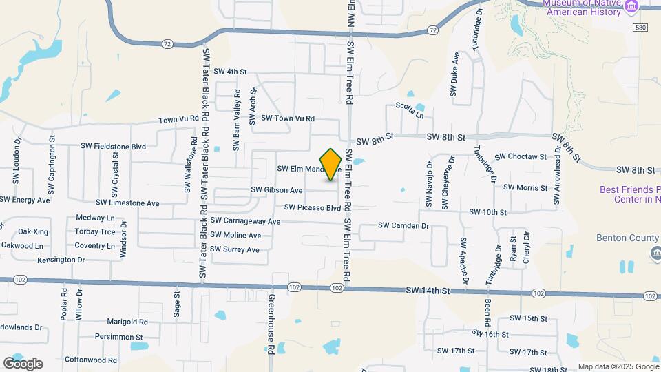 3402 SW Gibson Ave Map and Location Details