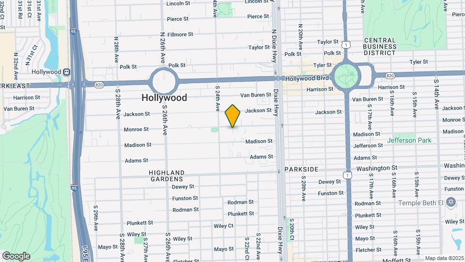 2308 Monroe St Map and Location Details
