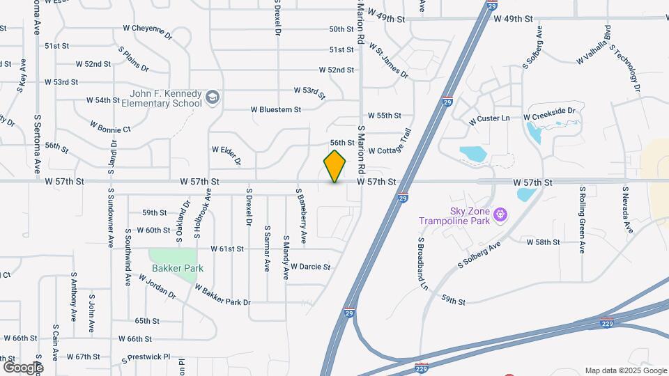 Saddle Creek Townhomes Map and Location Details