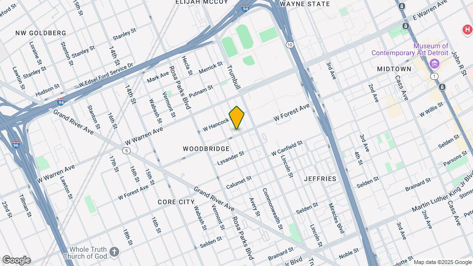 4707 Commonwealth St Map and Location Details