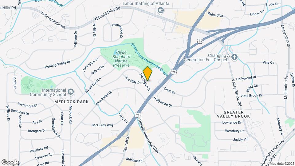 2722 Harrington Dr Mapa y Detalles de la Ubicación