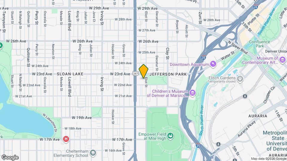 2227 Eliot St Map and Location Details