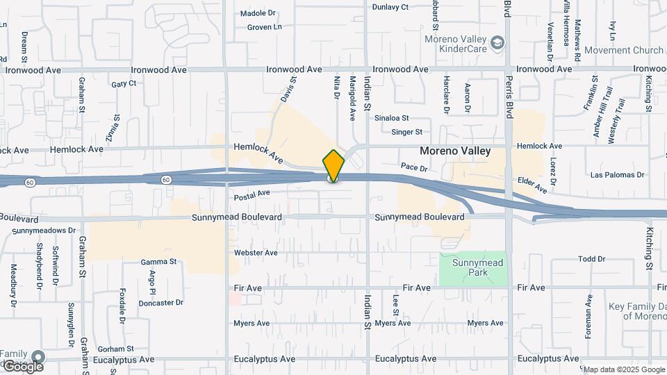 24390 Postal Ave Map and Location Details