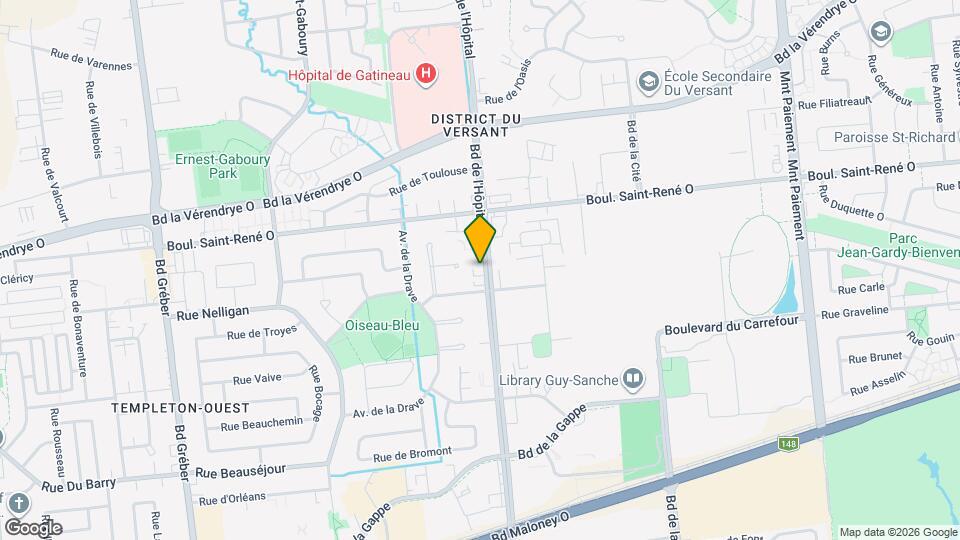 347-363 Boul de l'Hôpital Map and Location Details