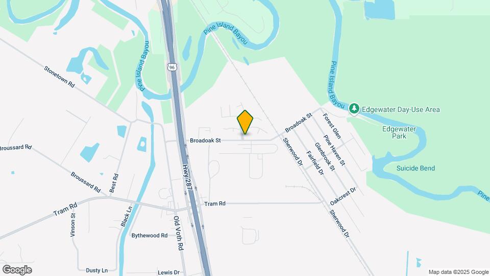 6650 Broadoak St Map and Location Details