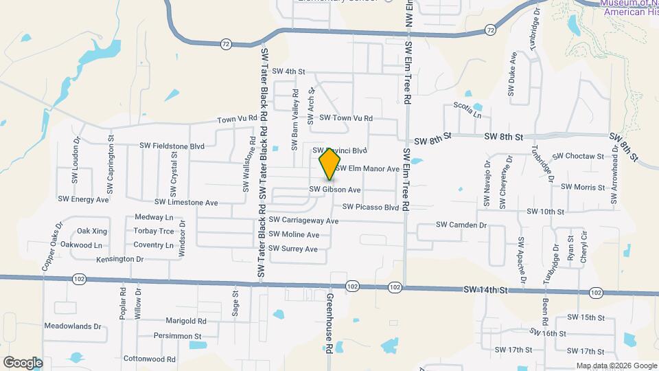 806 SW Cabriolet St Map and Location Details