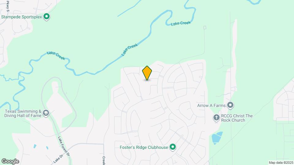 14035 Vly Crk Ct Map and Location Details