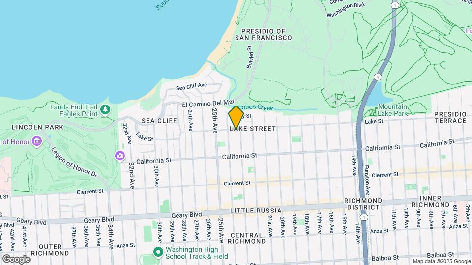 2223 Lake St Map and Location Details