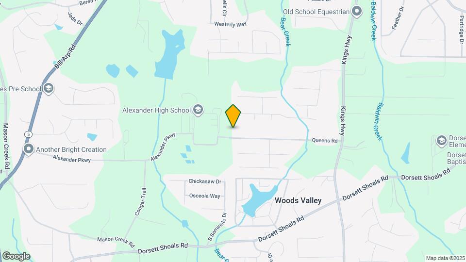 6390 Queens Rd Map and Location Details