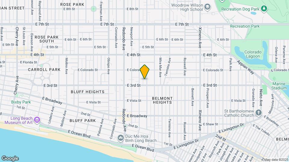 315 Euclid Ave Map and Location Details