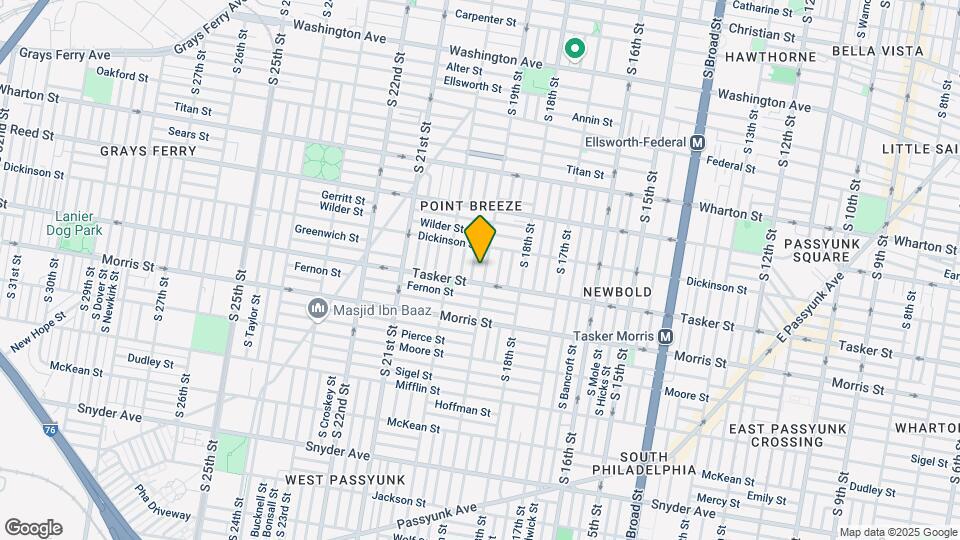 1534 S 19th St Map and Location Details