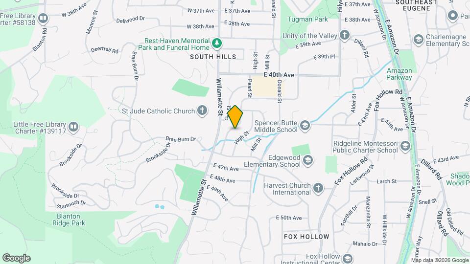 4375 Pearl St Map and Location Details