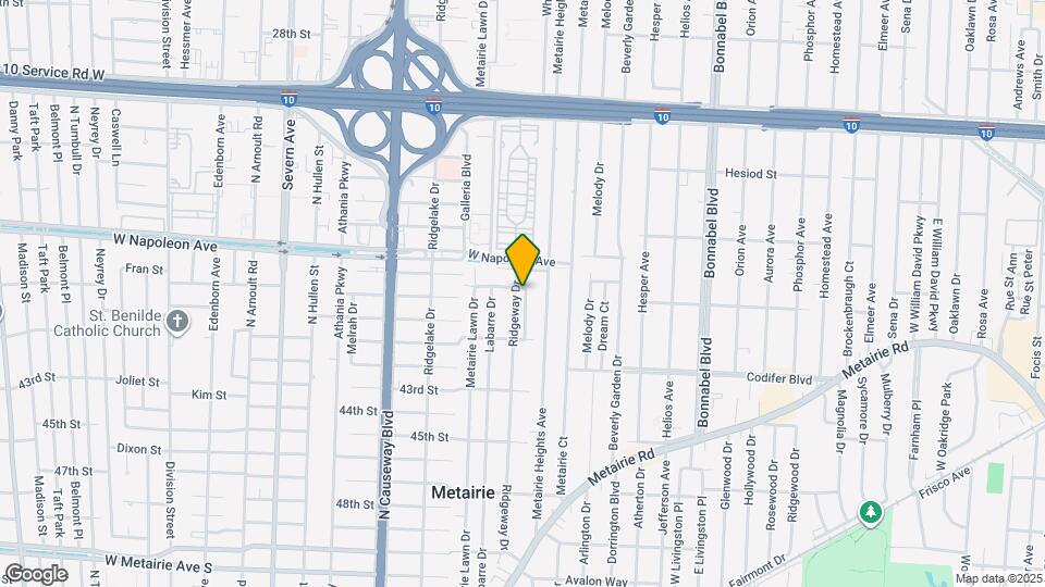 547 Ridgeway Dr Map and Location Details