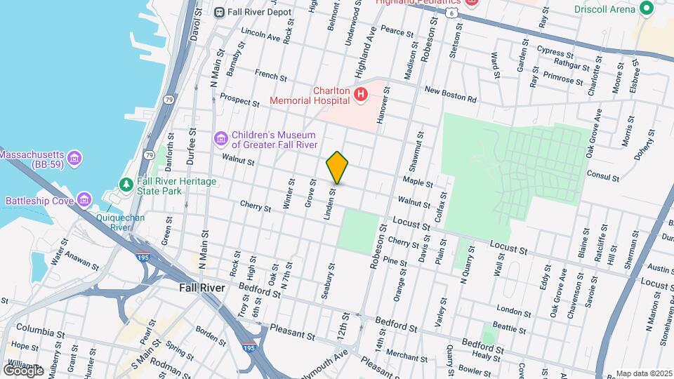 309 Linden St Mapa y Detalles de la Ubicación