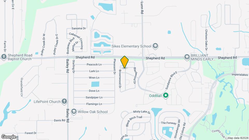 2262 Blackwood Dr Mapa y Detalles de la Ubicación