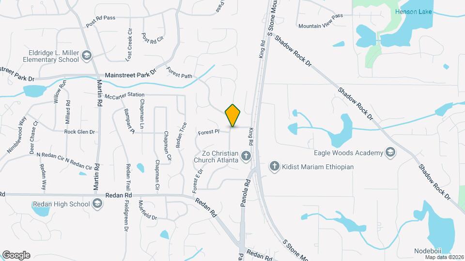 5453 Fox Valley Ln Map and Location Details