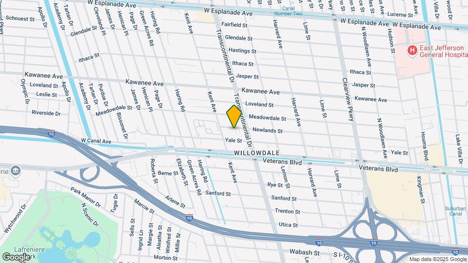 5018 Newlands St Map and Location Details