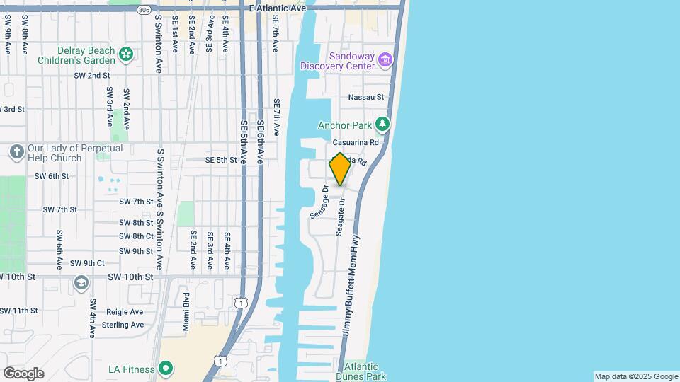 1017 Tamarind Rd Map and Location Details