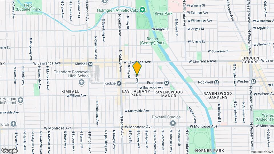 4703 N Albany Ave-Unit -Unit IG*TH Map and Location Details